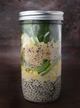 Beluga Lentil Lover Strata Salad Jar