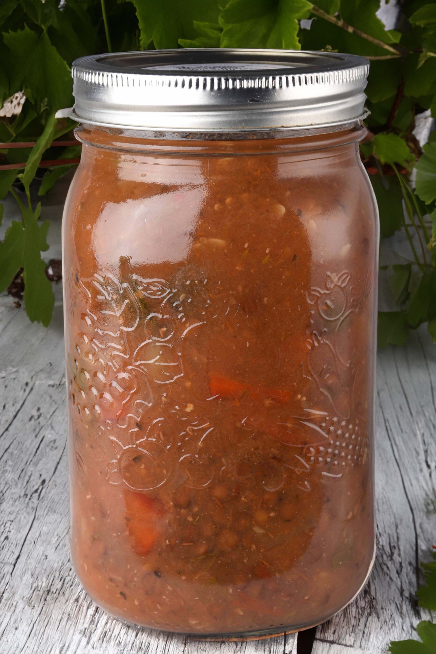 Ratatouille Inspired French Lentil Soup Jar