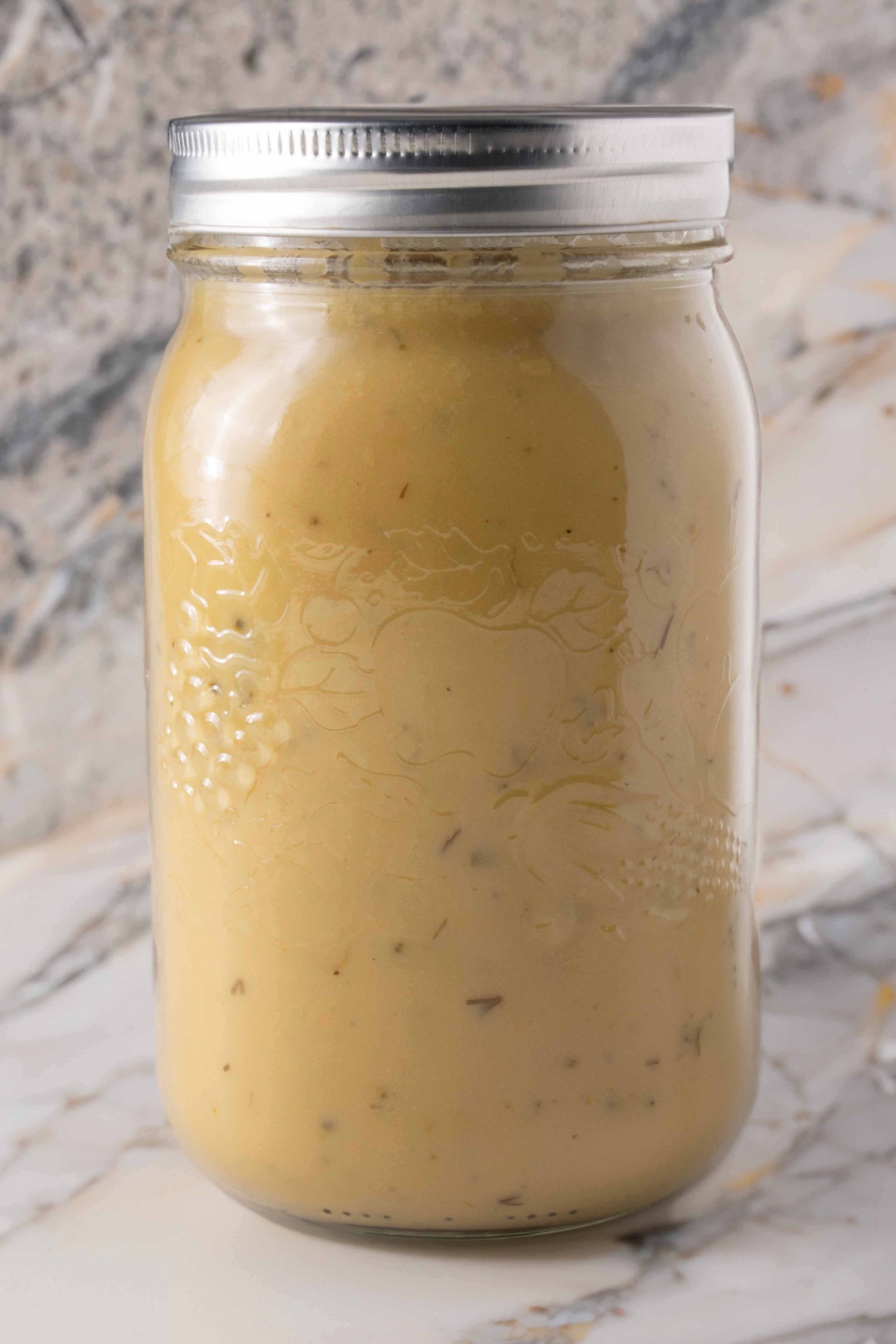 Definitely Dairy-Free Cream of Broccoli Soup Jar