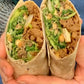 Chick'un' Caesar Salad Wrap