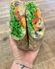 Hummus & Roasted Vegetable Wrap