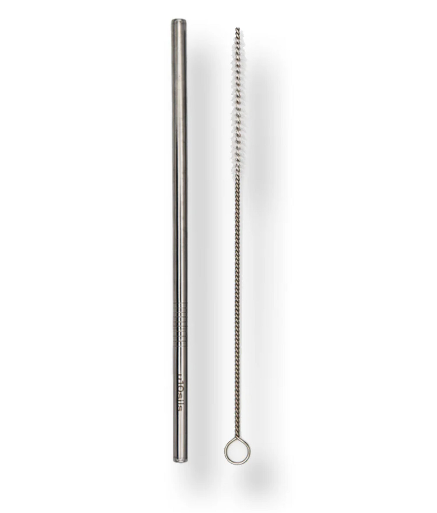 u10sils Stainless Steel Straw, Cleaning Brush & Silicone Bendy Attachment